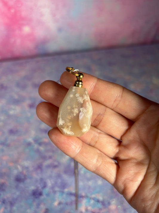 Flower Agate Necklace