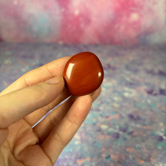 Red Jasper Mini Flat Palm