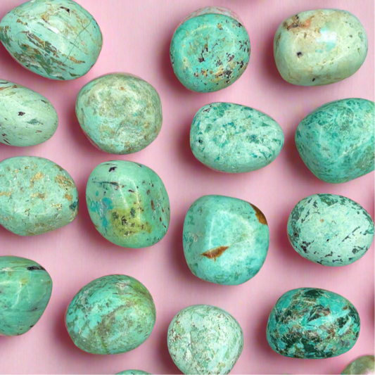 Turquoise Tumbles