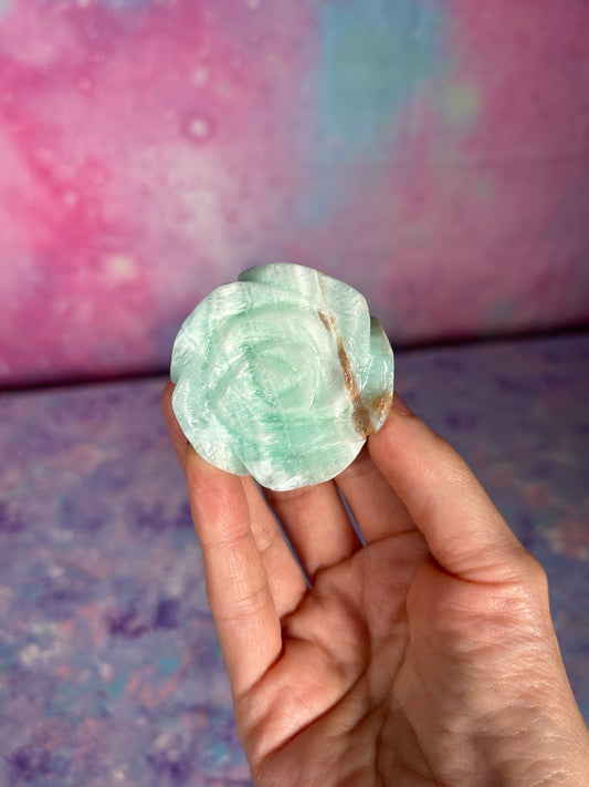 Caribbean Calcite Rose