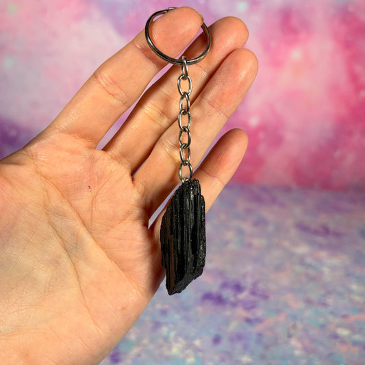 Black Tourmaline Keychain