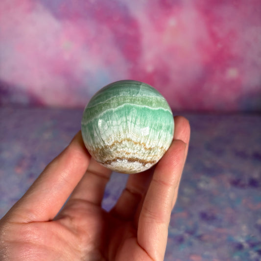 Caribbean Calcite Sphere E