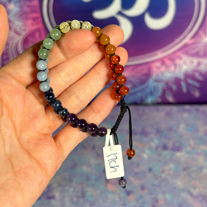 Chakra Adjustable Bracelet