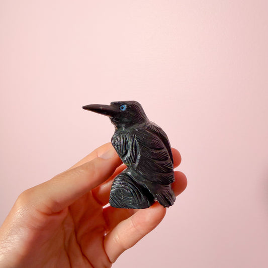 Black Obsidian Crow