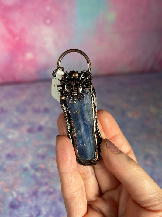 Blue Kyanite Pendant