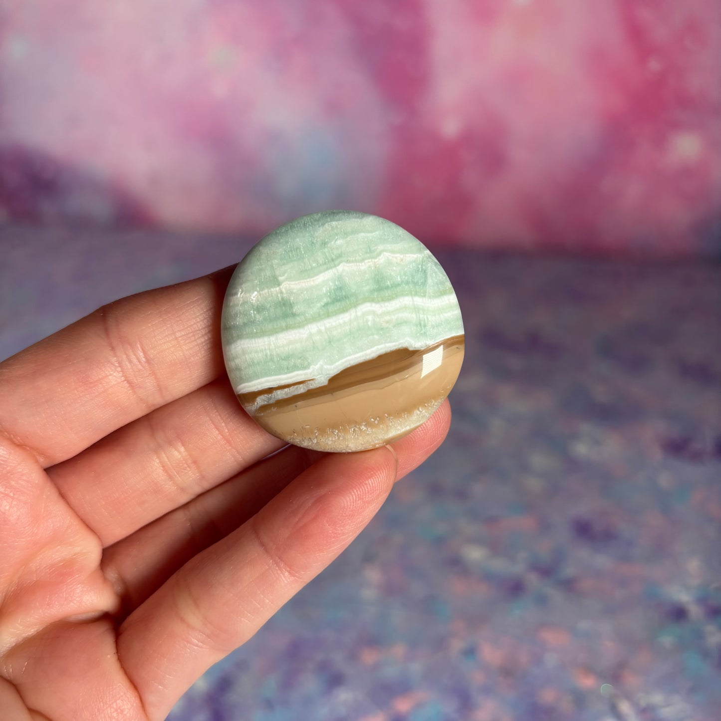 Caribbean Calcite Flat Palms