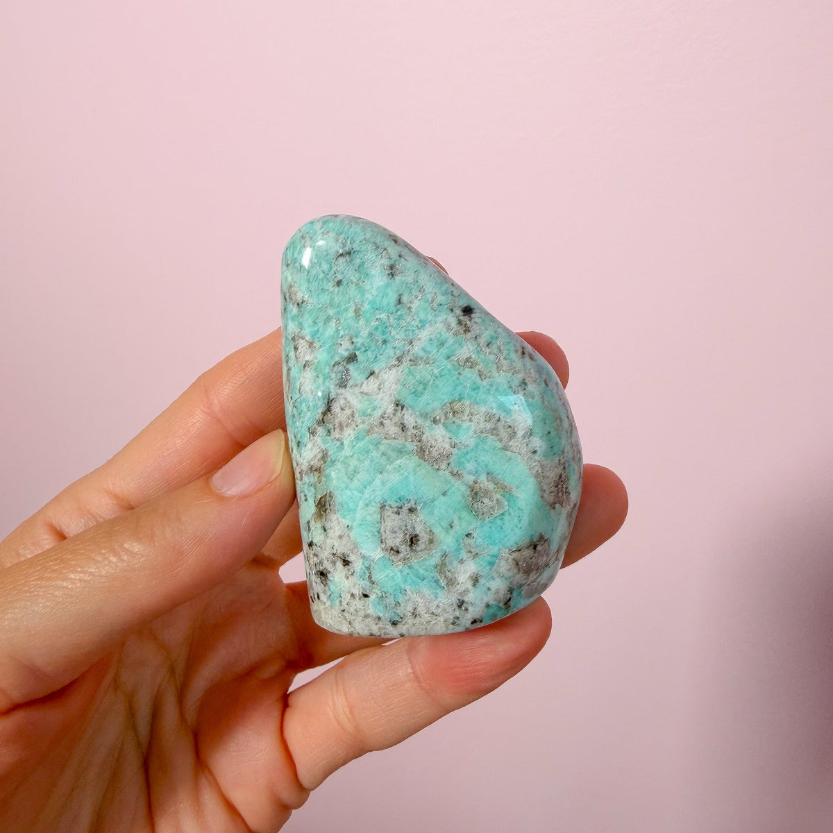 Amazonite Smokey Freeform