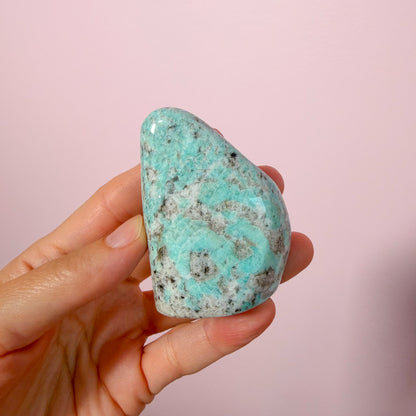 Amazonite Smokey Freeform