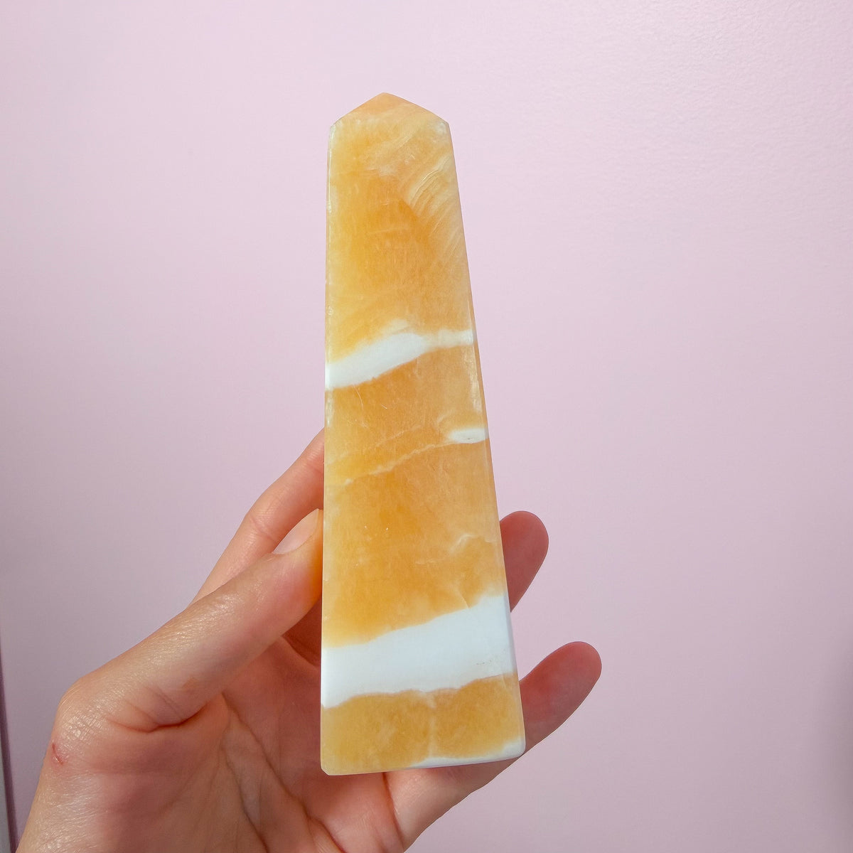 Orange Calcite Tower B