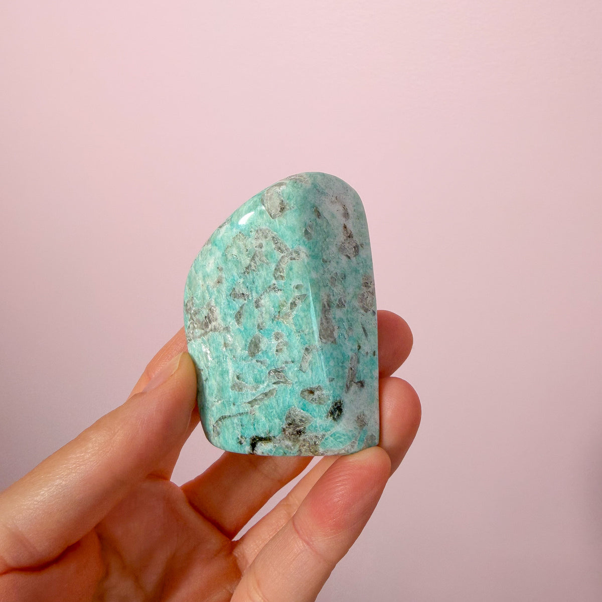 Amazonite Smokey Freeform