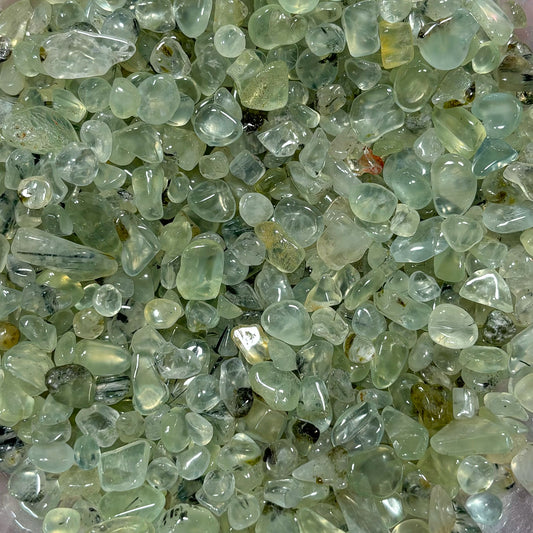 Prehnite Crystal Chips
