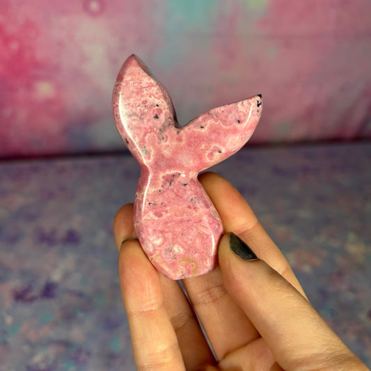 Rhodonite Mermaid Tail