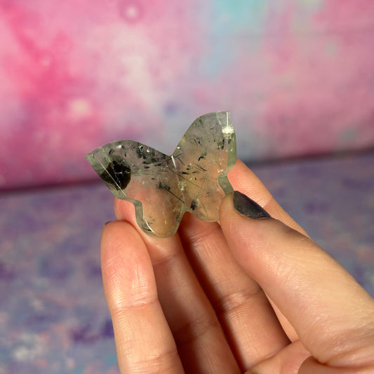 Prehnite 3D Butterfly Mini