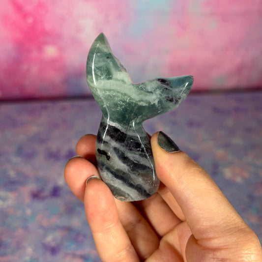 Multi Fluorite Mermaid Tail Misfit