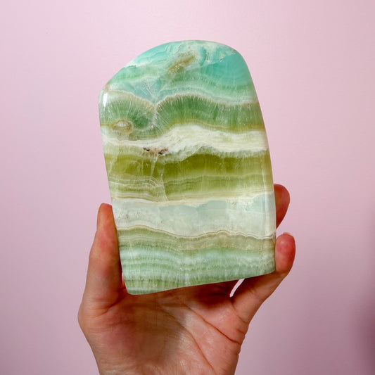 Pistachio Calcite Freeform