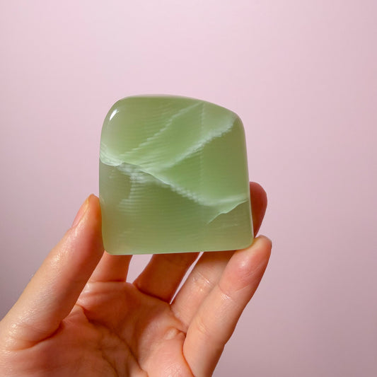 Fingerprint Green Jade Freeform