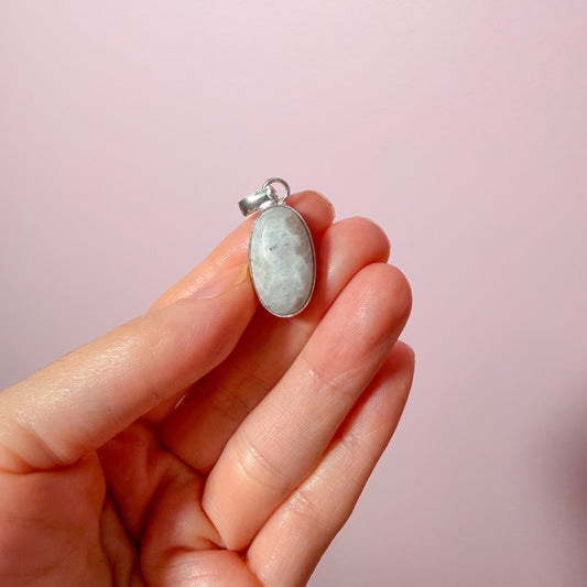 Rainbow Moonstone Pendant Sm