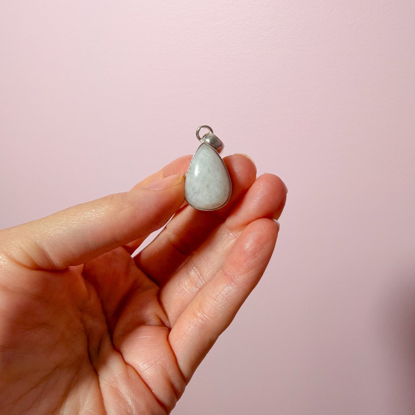 Rainbow Moonstone Pendant Med