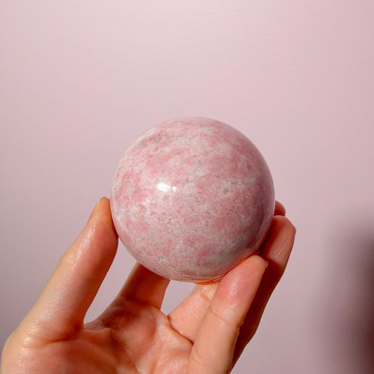 Pink Thulite Sphere