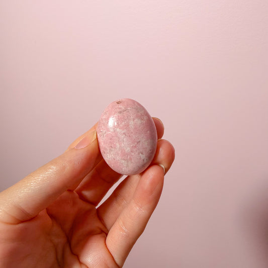 Pink Thulite Palm SM
