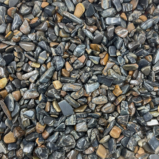 Blue Tigers Eye Chips