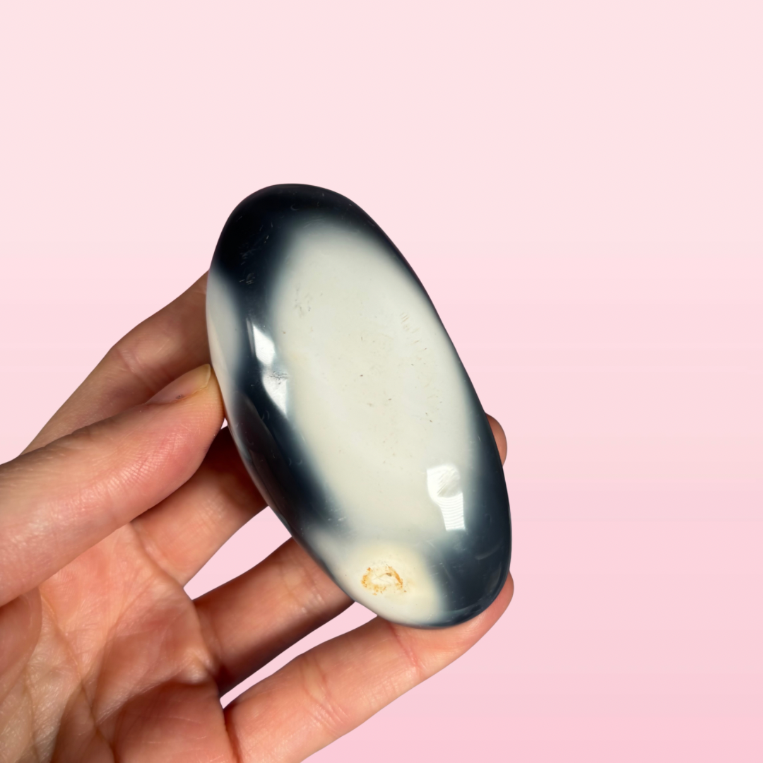 Orca Agate Palms Lrg