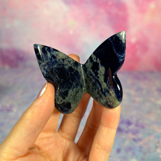 Sodalite 3D Butterfly