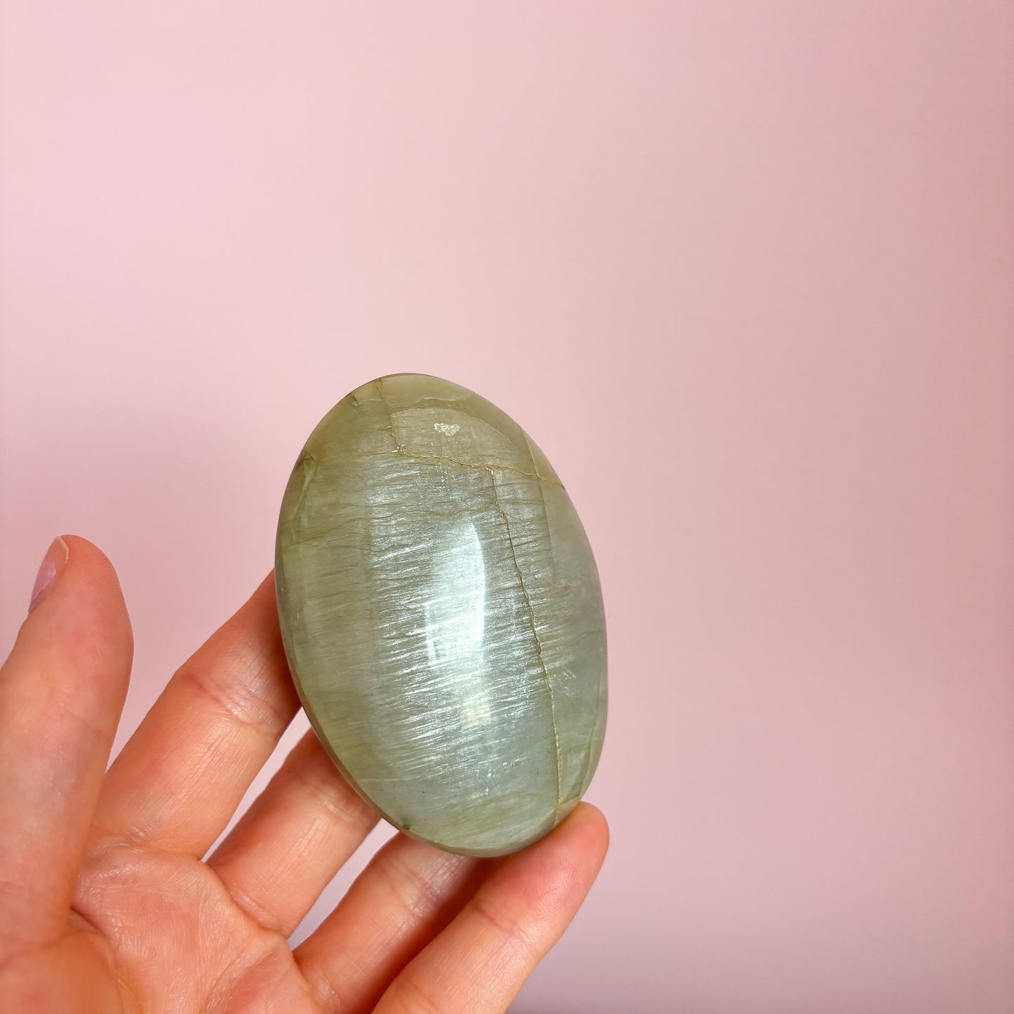 Garnierite Palm Stone