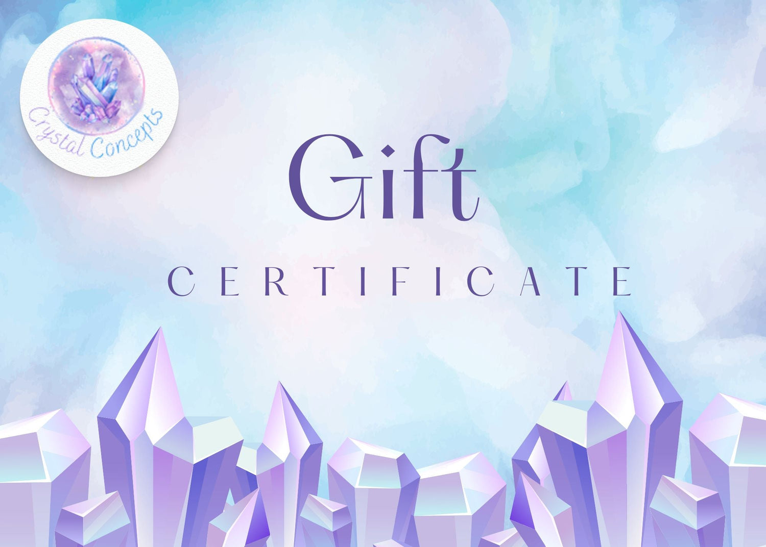 Gift Card - Crystal Concepts