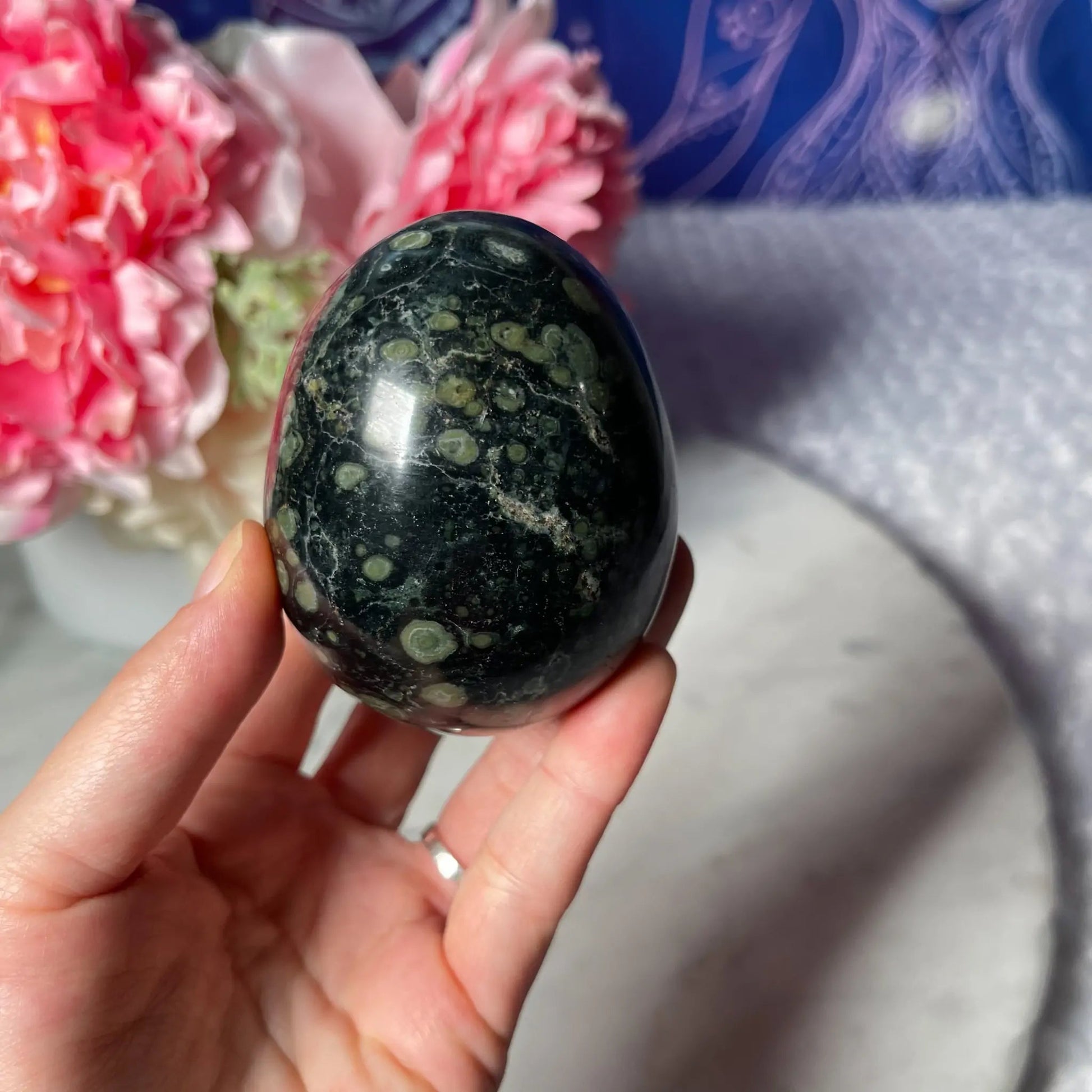 Kambaba Jasper Egg - Crystal Concepts