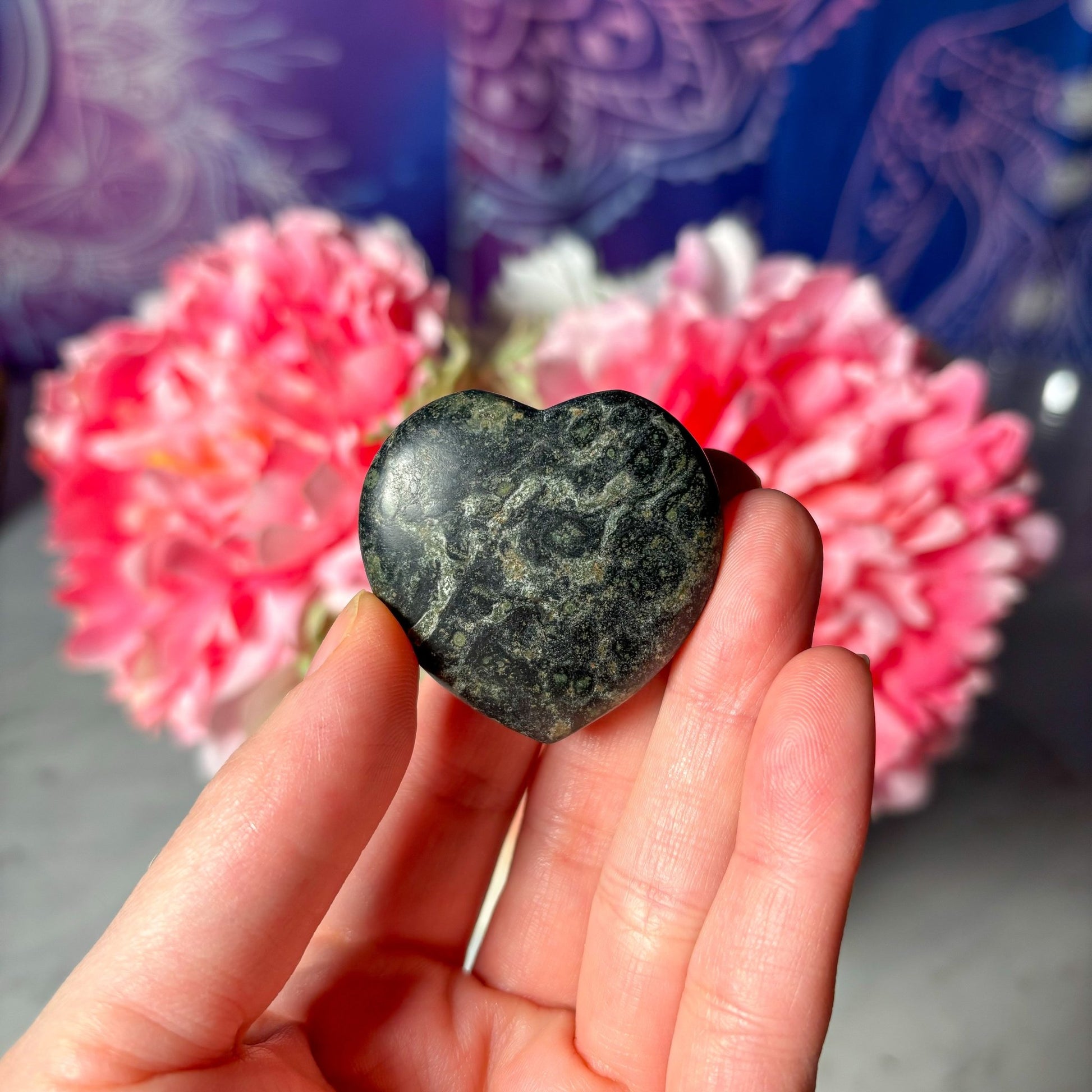 Kambaba Jasper Heart - Crystal Concepts