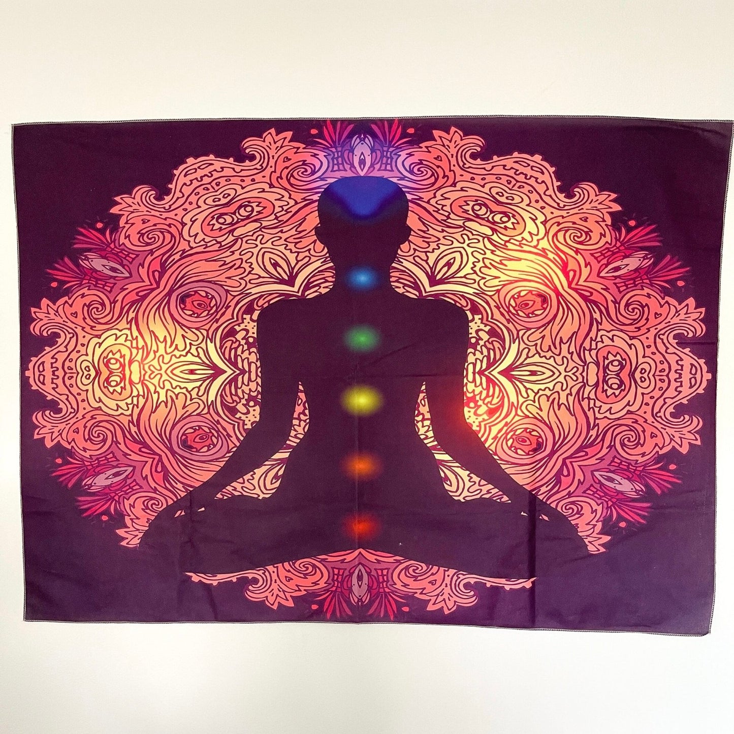 Meditating Tapestry / Alter Cloth - Crystal Concepts