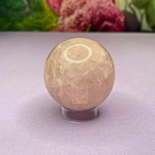 Rose Quartz Sphere - Crystal Concepts