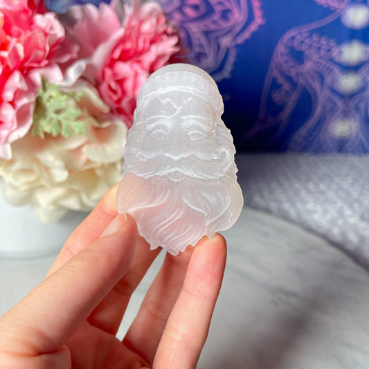 Selenite Santa - Crystal Concepts